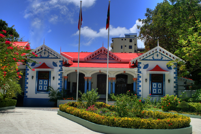 male presidentiel residence maldives