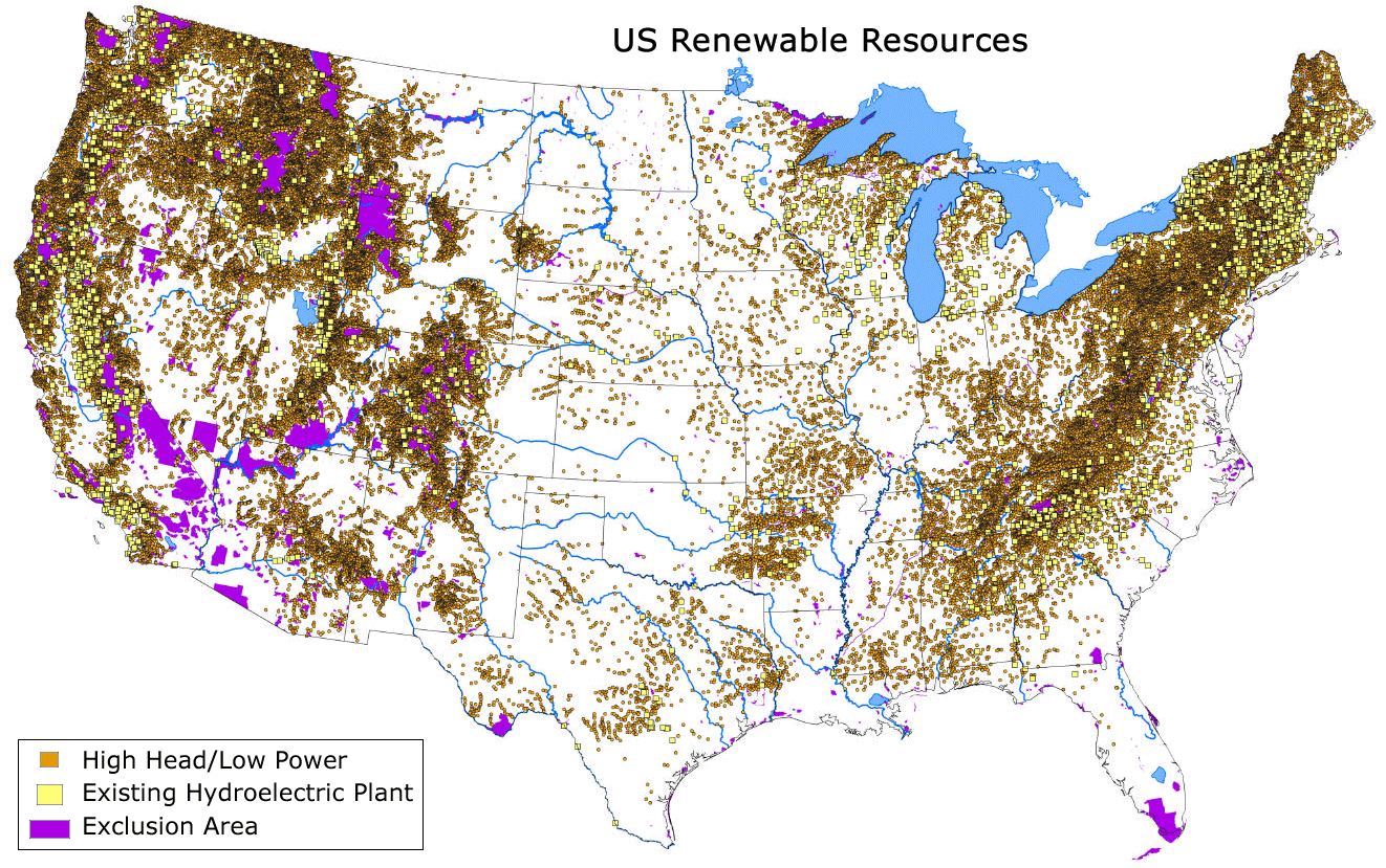 etats unis renouvelable ressources