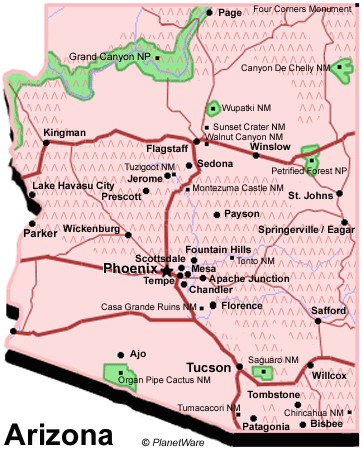 arizona carte