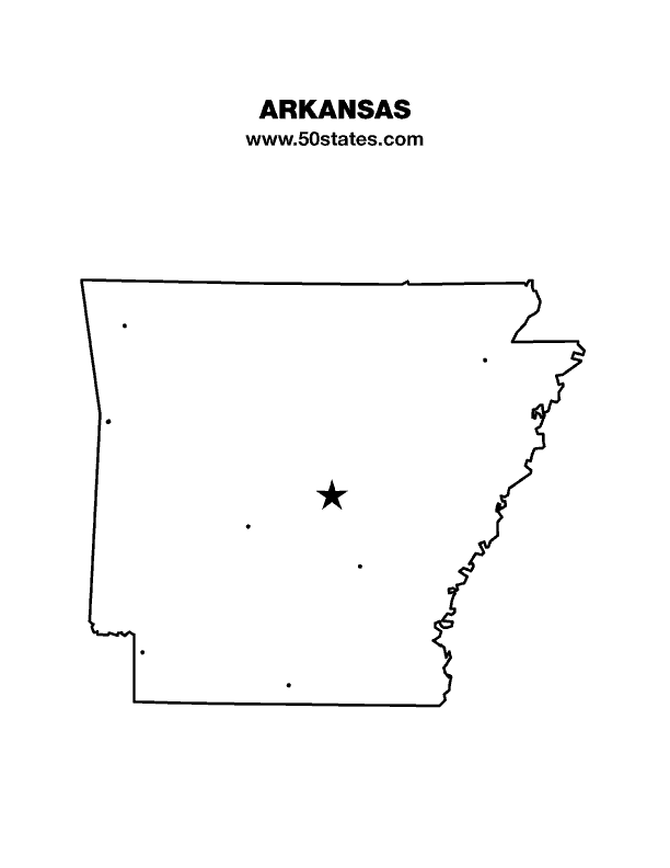 arkansas vide carte