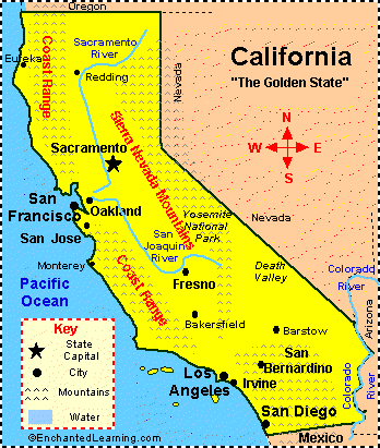 plans de californie