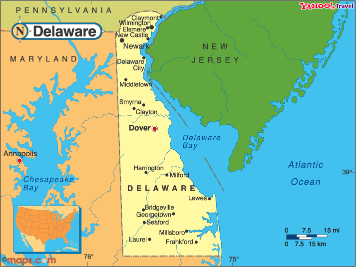 delaware carte eua