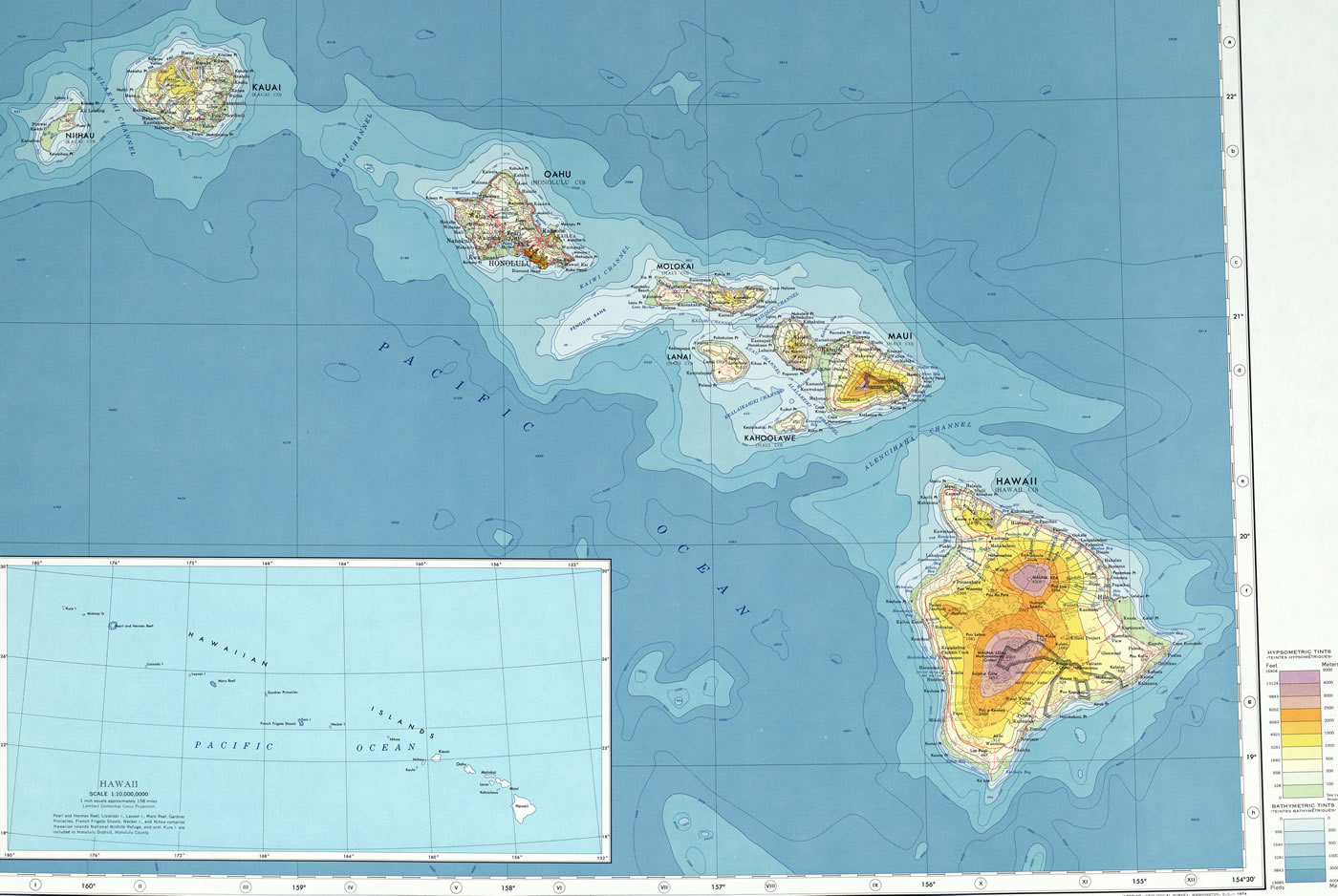 carte du hawaii