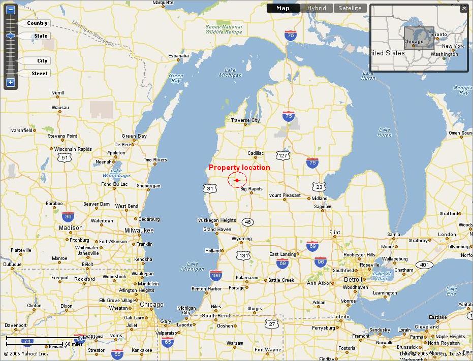 michigan google carte