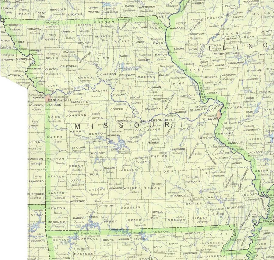 missouri cartes