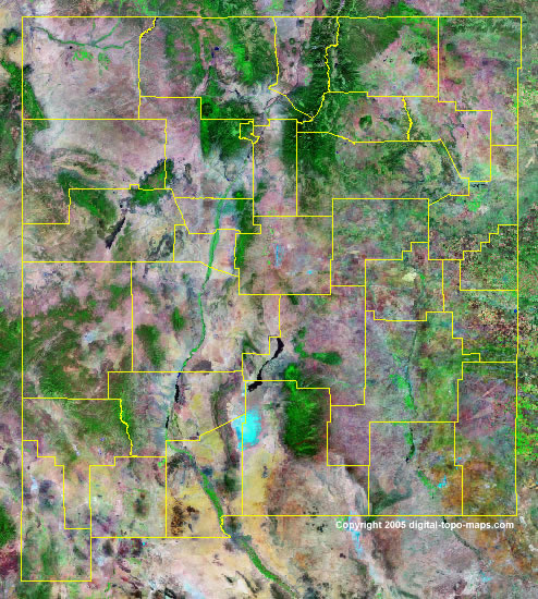 new mexique satellite image