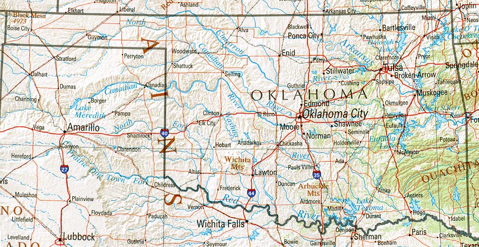 oklahoma carte oklahoma city