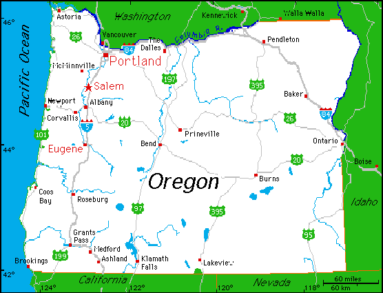 oregon carte