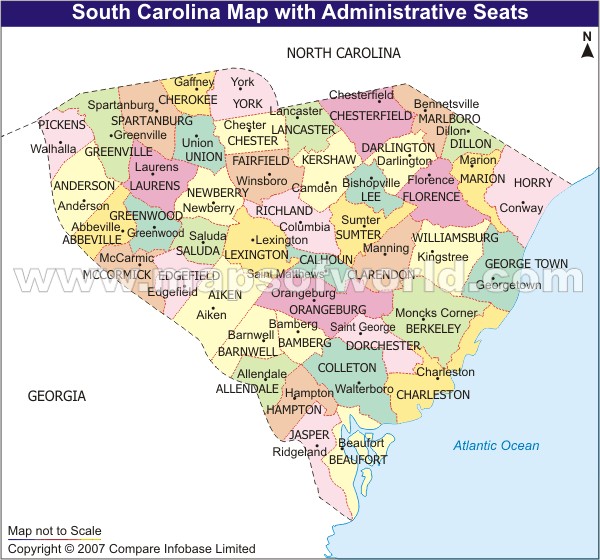 sud carolina comte seat carte