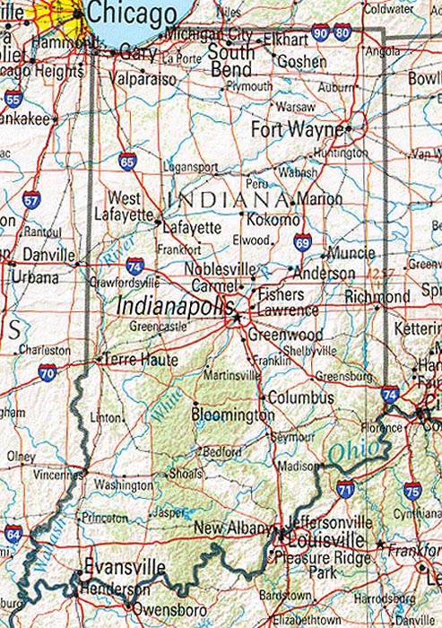 indiana carte