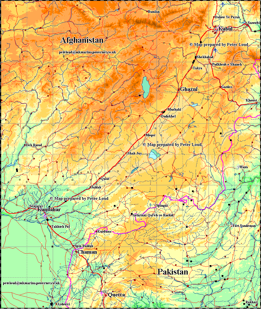 afghanistan cartes