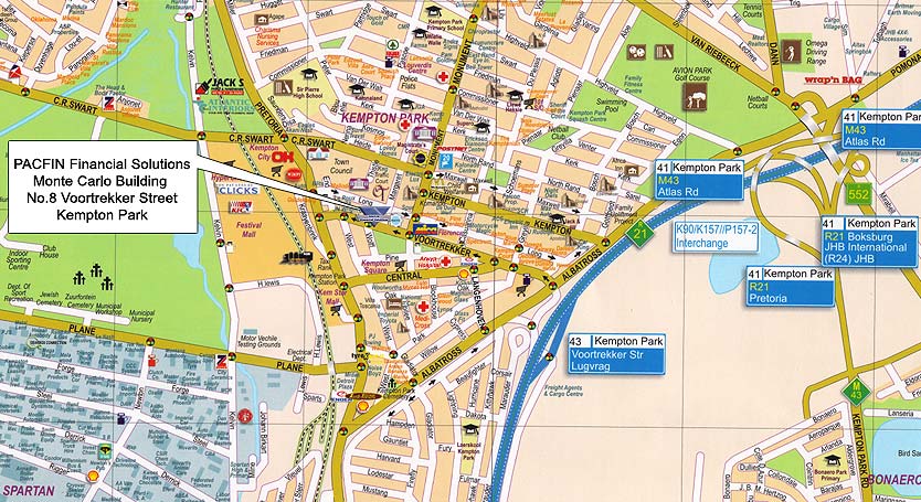 Boksburg centre plan