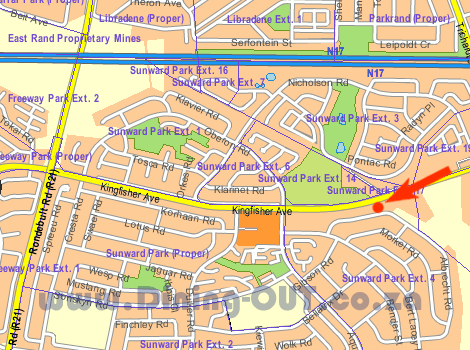 Boksburg ville plan