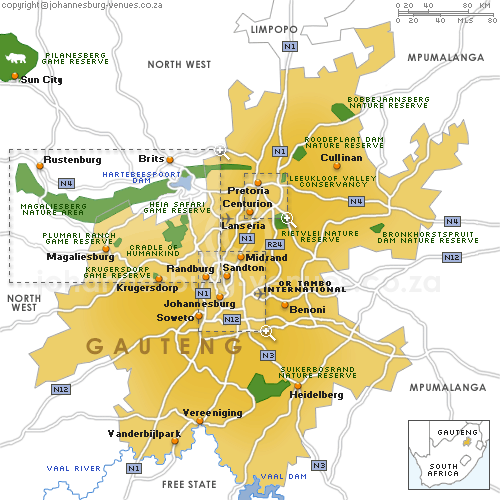 Johannesburg ville zone plan