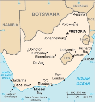 johannesburg sud afrique plan