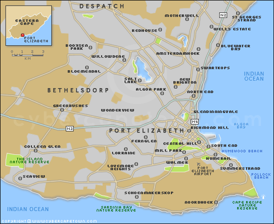 Port Elizabeth zone plan