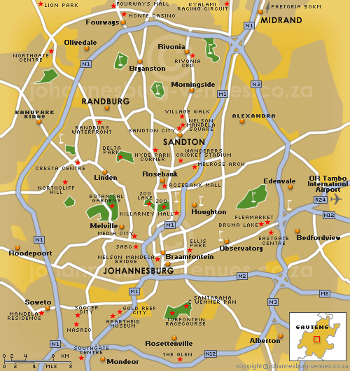 Pretoria johannesburg plan