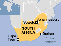 sud afrique Soweto plan
