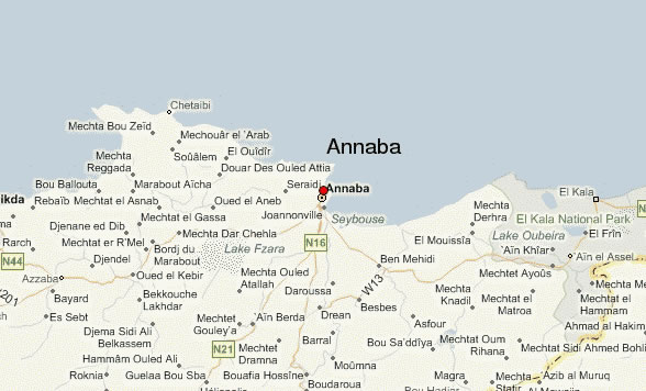 annaba ville plan