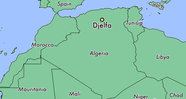 djelfa algerie plan