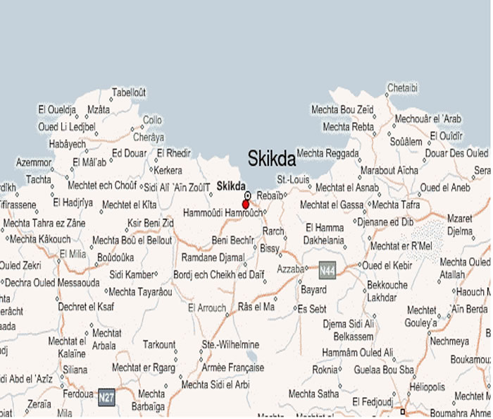 skikda ville plan