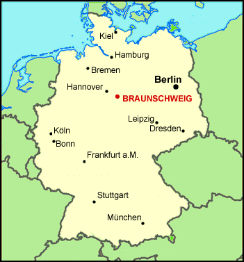 allemagne plan braunschweig