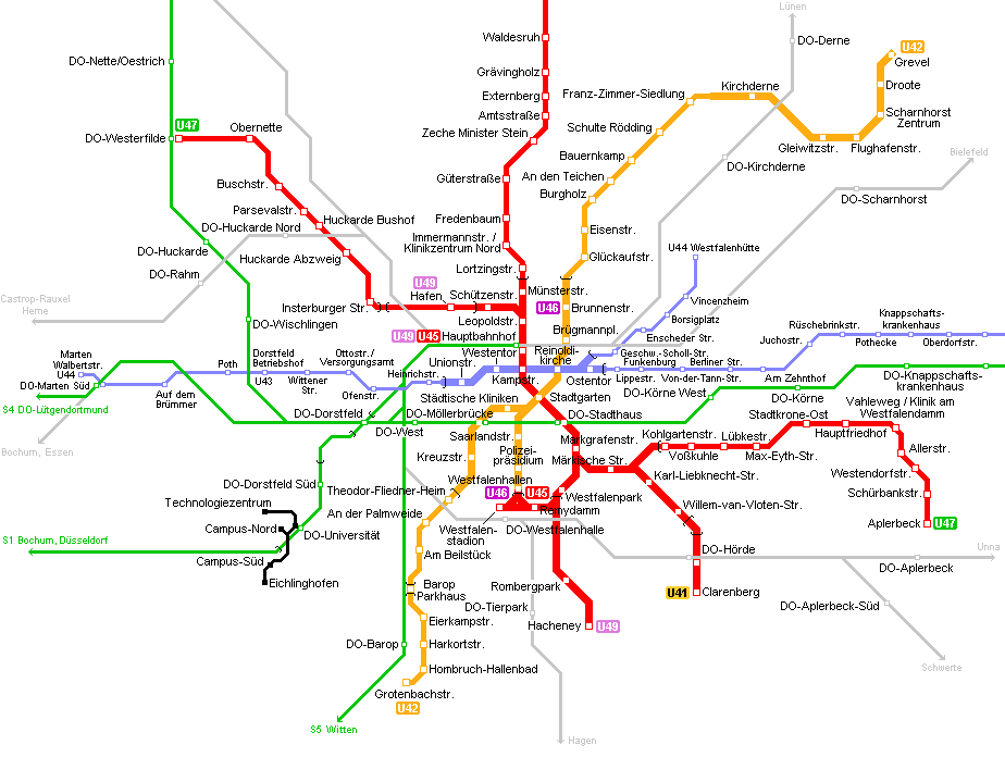Dortmund metro plan