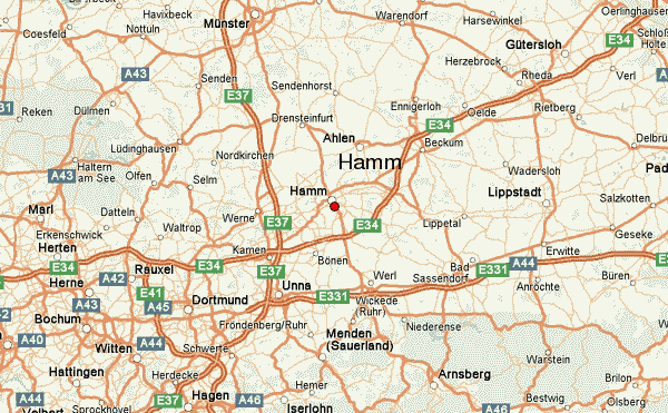 Hamm itineraire plan