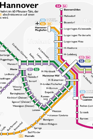 Hannover metro plan
