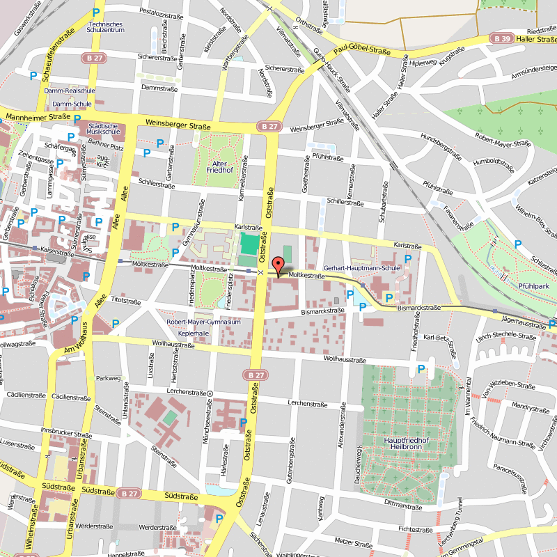 Heilbronn ville plan