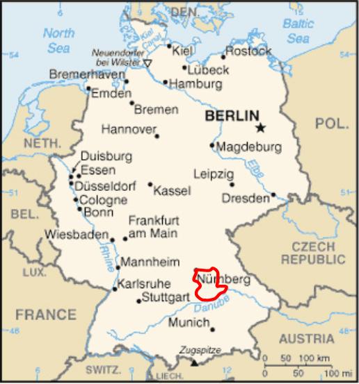 allemagne Ingolstadt plan