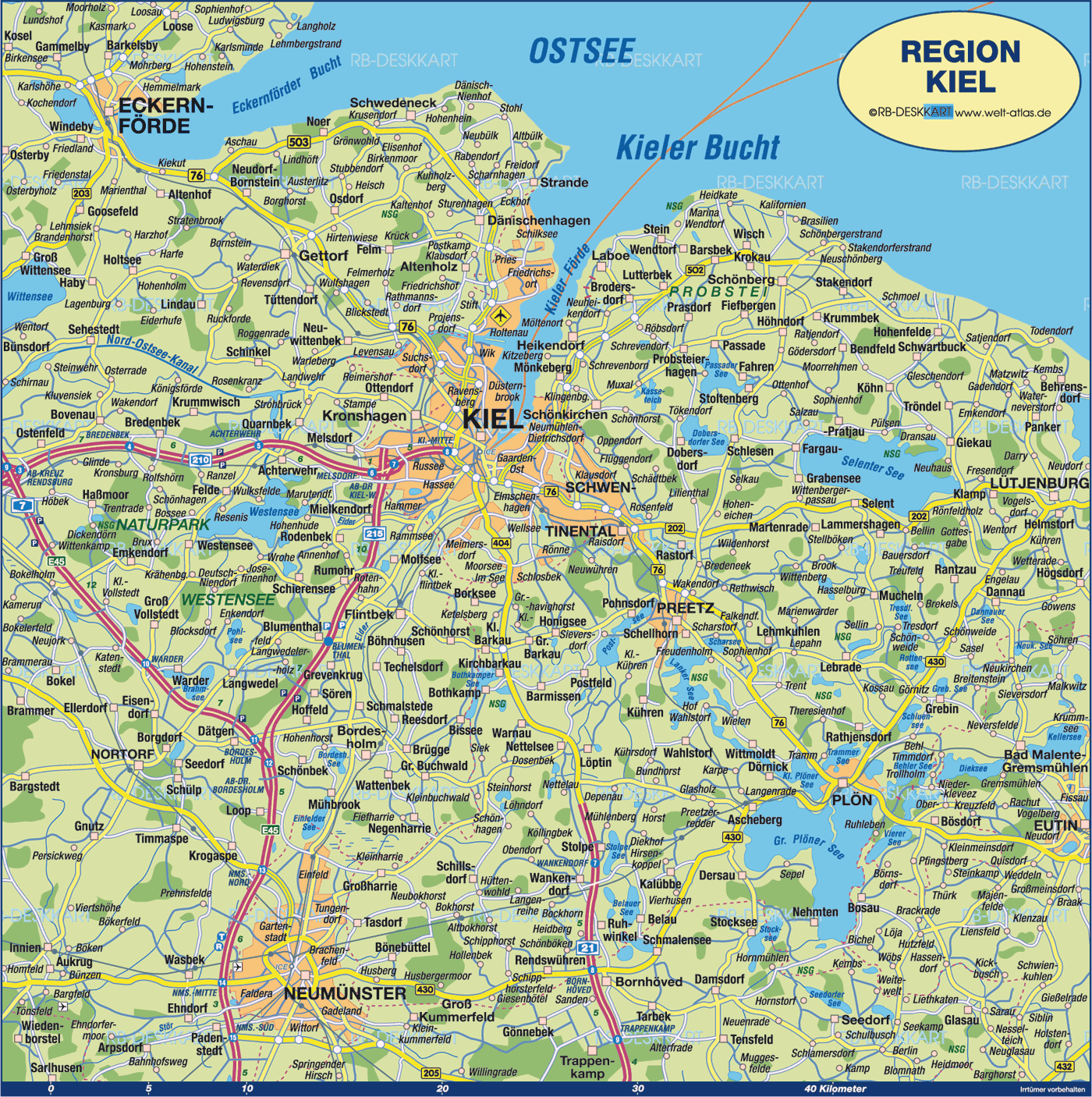 Kiel zone plan