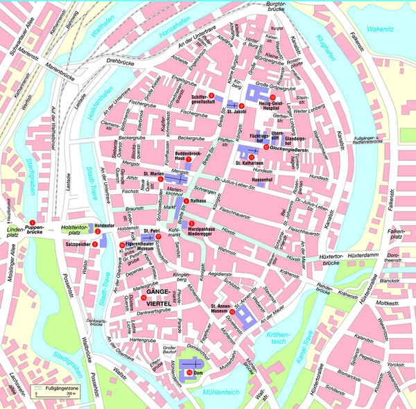 Lubeck ville plan