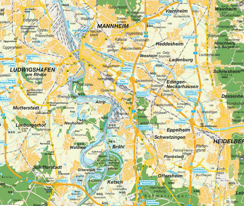 Ludwigshafen zone plan