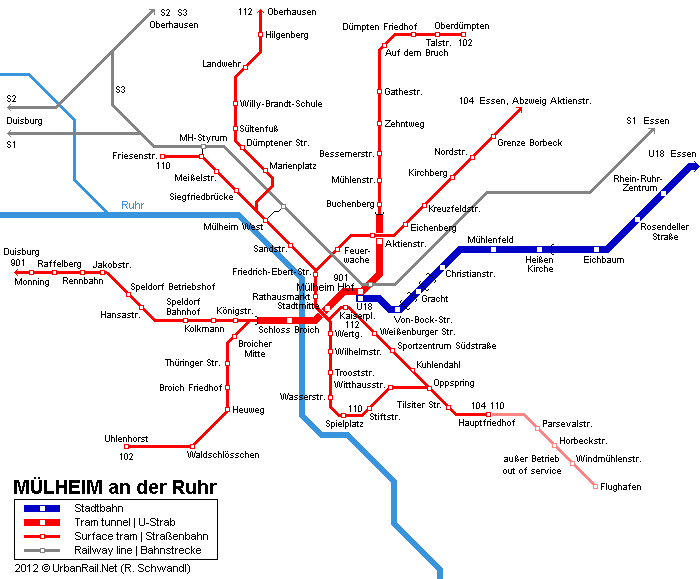 Mulheim metro plan