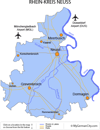 Neuss province plan