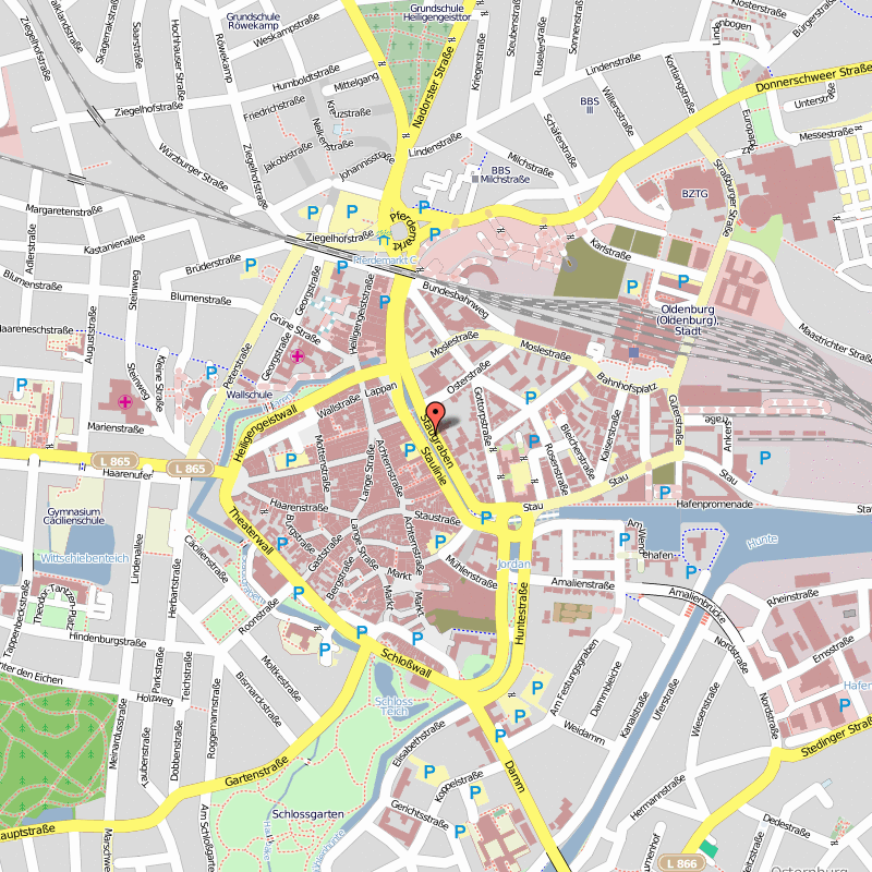 Oldenburg ville plan