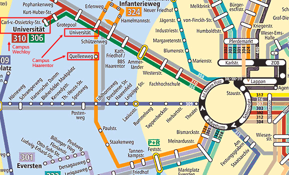 Oldenburg metro plan