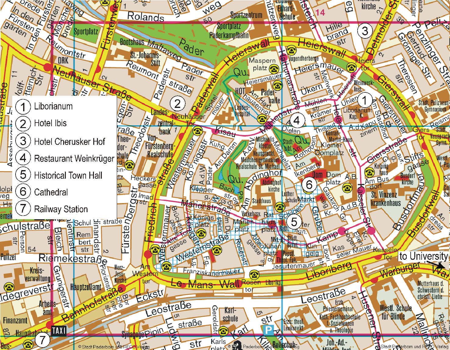 Paderborn tourisme plan