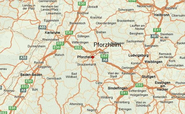 Pforzheim regions plan