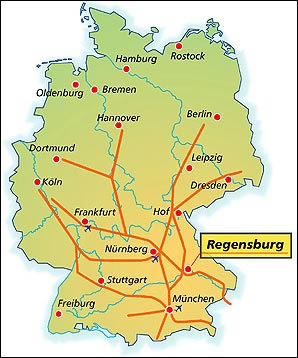 deutschland Regensburg plan