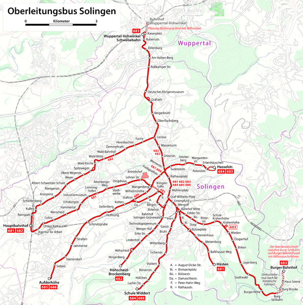 Solingen metro plan