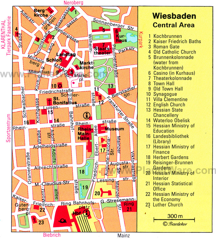 Wiesbaden centre plan