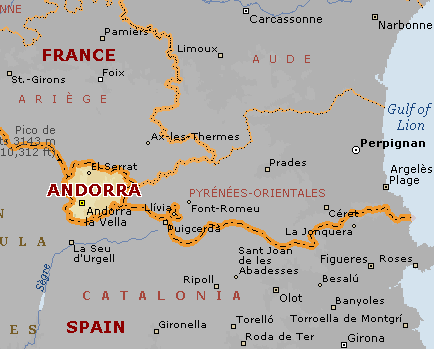 andorre carte