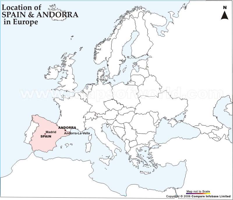 andorre carte europe