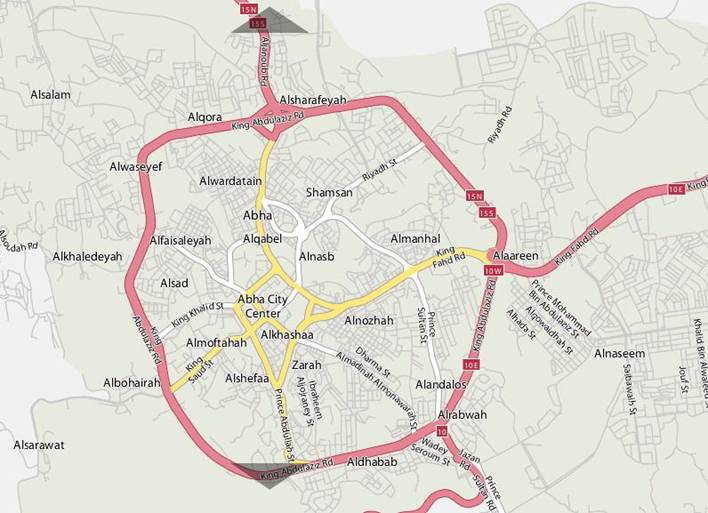 Abha ville plan