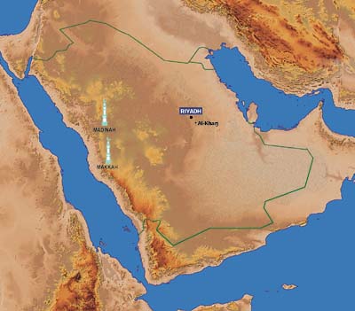 al kharj satellite plan