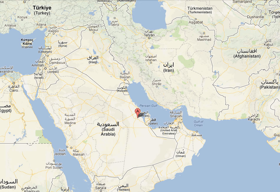 plan de Al Mubarraz Arabie Saoudite