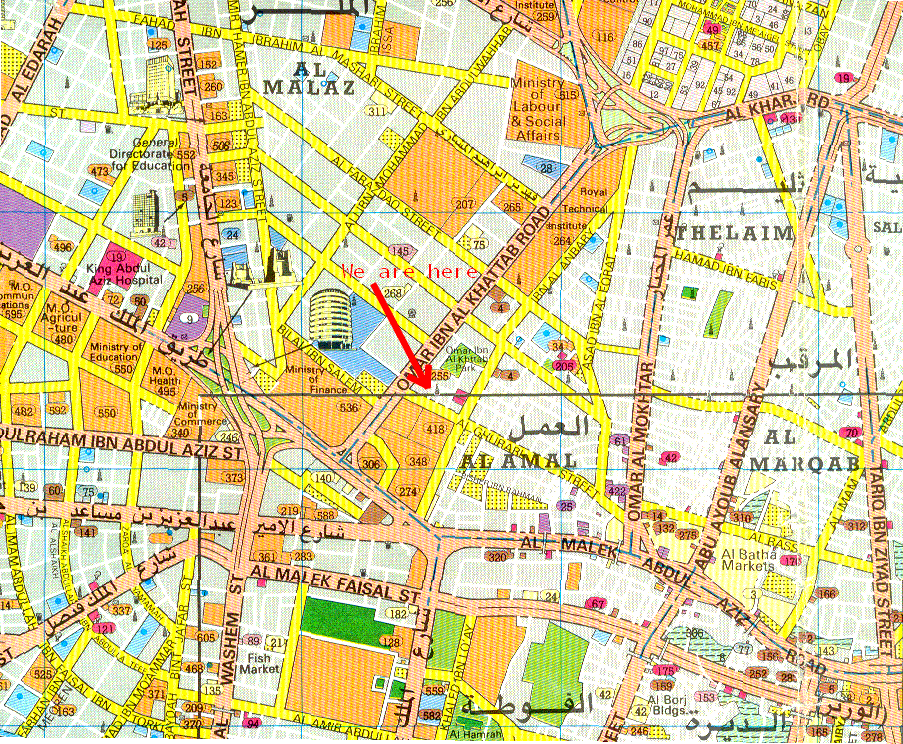 centre ville plan de riyadh