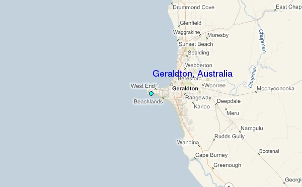 Geraldton australie plan